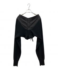 INSCRIRE（アンスクリア）の古着「Under bolero」｜ブラック