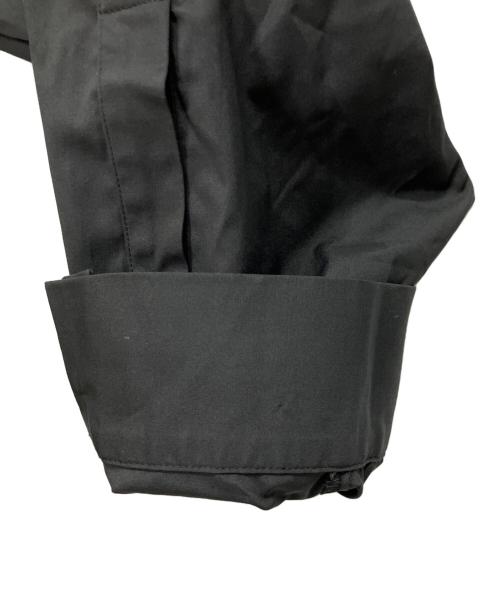 QUALIA（クオリア）QUALIA (クオリア) double stand collar shirt ブラック サイズ:FREEの古着・服飾アイテム
