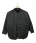QUALIA（クオリア）の古着「double stand collar shirt」｜ブラック