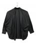 QUALIA (クオリア) double stand collar shirt ブラック サイズ:FREE：9000円