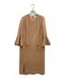 FLICKA（フリッカ）の古着「サイドパールワンピース」｜ベージュ