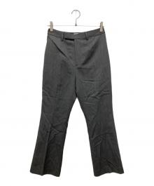 Lisiere（リジェール）の古着「Wool Gabardine Flare Pants」｜グレー