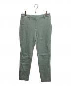 theoryセオリー）の古着「W SP Saxony Treeca GB/サキソニースラックス」｜黄緑