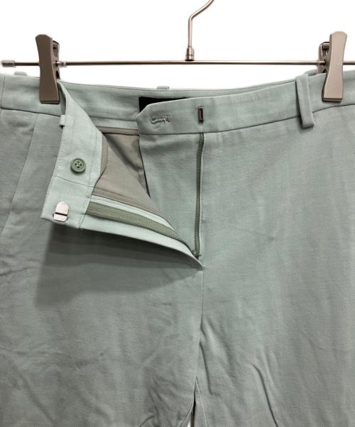 theory（セオリー）theory (セオリー) W SP Saxony Treeca GB/サキソニースラックス 黄緑の古着・服飾アイテム