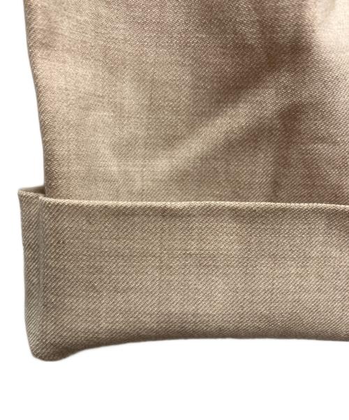 theory（セオリー）theory (セオリー) W SP Saxony Treeca GB/サキソニースラックス ベージュの古着・服飾アイテム