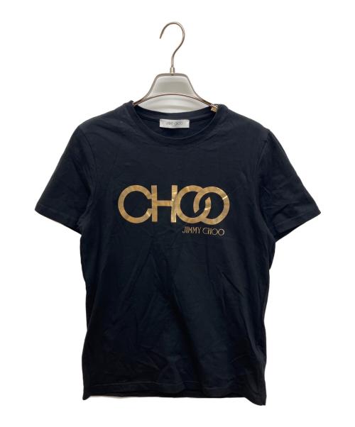 JIMMY CHOO（ジミーチュウ）JIMMY CHOO (ジミーチュウ) 半袖Tシャツ ブラック サイズ:ＸＳの古着・服飾アイテム