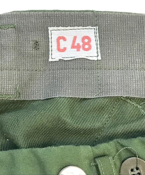 VINTAGE MILITARY（ヴィンテージ ミリタリー）VINTAGE MILITARY (ヴィンテージ ミリタリー) M59カーゴパンツ グリーン サイズ:C48の古着・服飾アイテム