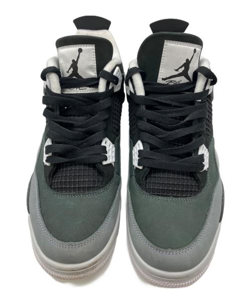 NIKE（ナイキ）NIKE (ナイキ) JORDAN BRAND (ジョーダン ブランド) AIR JORDAN 4 RETRO ブラック サイズ:27の古着・服飾アイテム