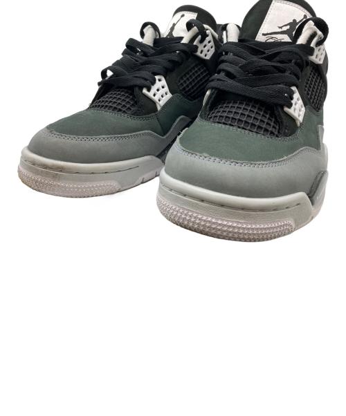 NIKE（ナイキ）NIKE (ナイキ) JORDAN BRAND (ジョーダン ブランド) AIR JORDAN 4 RETRO ブラック サイズ:27の古着・服飾アイテム
