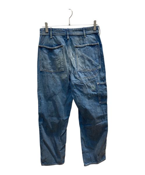 RRL（ダブルアールエル）RRL (ダブルアールエル) リペア加工ペインターデニムパンツ インディゴ サイズ:27の古着・服飾アイテム
