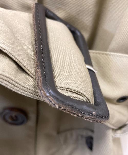 Aquascutum（アクアスキュータム）Aquascutum (アクアスキュータム) DEUXIEME CLASSE (ドゥーズィエム クラス) トレンチコート ベージュ サイズ:8の古着・服飾アイテム