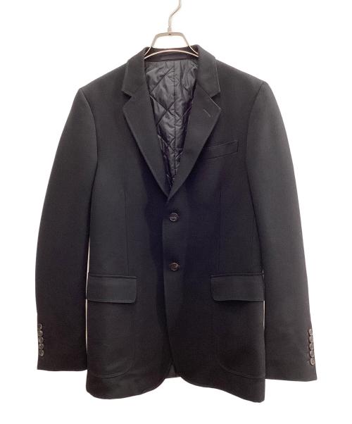 GUCCI（グッチ）GUCCI (グッチ) シェリーライン裏キルティングテーラードジャケット ブラック サイズ:44の古着・服飾アイテム
