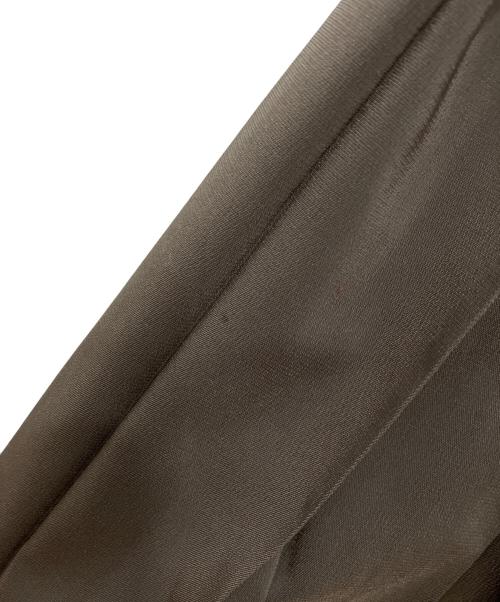 MACKINTOSH PHILOSOPHY（マッキントッシュ フィロソフィー）MACKINTOSH PHILOSOPHY (マッキントッシュ フィロソフィー) グロッシーツイルタックプリーツスカート グリーン サイズ:38の古着・服飾アイテム