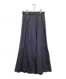 support surface（サポートサーフェス）の古着「ウールワイドパンツ」｜ブラック