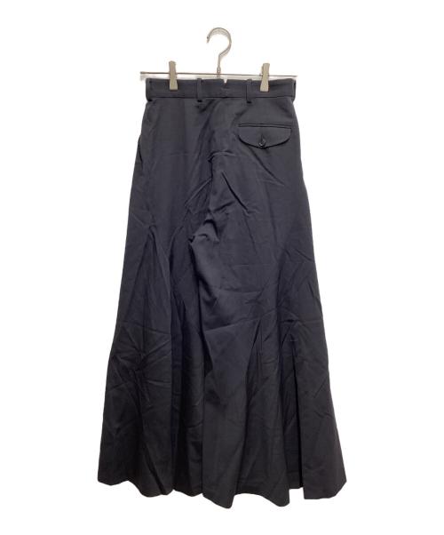 support surface（サポートサーフェス）support surface (サポートサーフェス) ウールワイドパンツ ブラックの古着・服飾アイテム