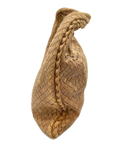 BOTTEGA VENETA（ボッテガベネタ）BOTTEGA VENETA (ボッテガベネタ) イントレチャートワンショルダーバッグ ベージュの古着・服飾アイテム