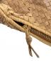 中古・古着 BOTTEGA VENETA (ボッテガベネタ) イントレチャートワンショルダーバッグ ベージュ：40000円