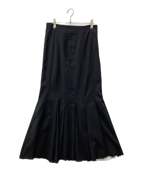 CLANE（クラネ）CLANE (クラネ) PLEATS MERMAID SKIRT ブラック サイズ:1 未使用品の古着・服飾アイテム