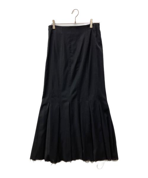 CLANE（クラネ）CLANE (クラネ) PLEATS MERMAID SKIRT ブラック サイズ:1 未使用品の古着・服飾アイテム