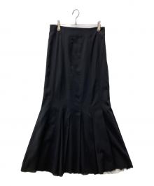 CLANE（クラネ）の古着「PLEATS MERMAID SKIRT」｜ブラック