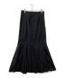 CLANE（クラネ）の古着「PLEATS MERMAID SKIRT」｜ブラック