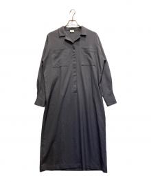 MANOF（マノフ）の古着「WRAP SHIRTS ONEPIECE」｜グレー