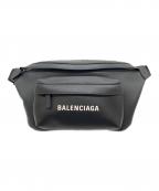 BALENCIAGAバレンシアガ）の古着「レザーウエストバッグ」｜ブラック