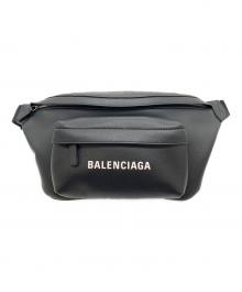 BALENCIAGA（バレンシアガ）の古着「レザーウエストバッグ」｜ブラック
