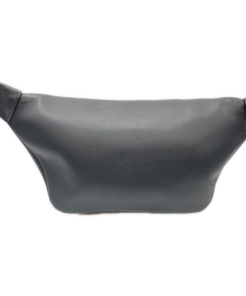 BALENCIAGA（バレンシアガ）BALENCIAGA (バレンシアガ) レザーウエストバッグ ブラックの古着・服飾アイテム