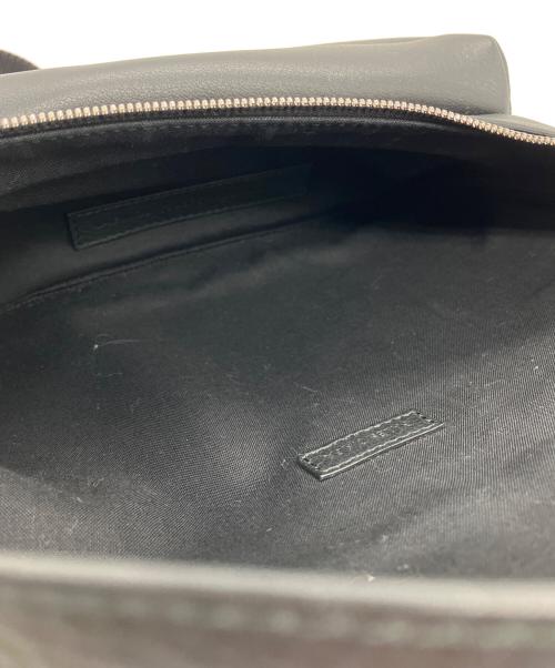 BALENCIAGA（バレンシアガ）BALENCIAGA (バレンシアガ) レザーウエストバッグ ブラックの古着・服飾アイテム