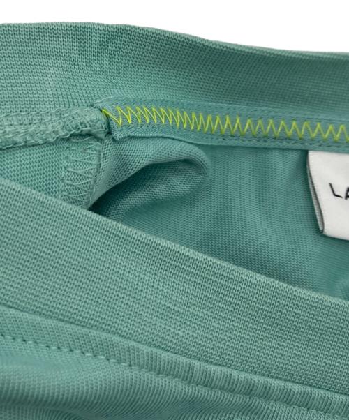 LACOSTE（ラコステ）LACOSTE (ラコステ) グラフィカルブランドネームロゴマルチプリントロングスリーブTシャツ グリーン サイズ:3の古着・服飾アイテム