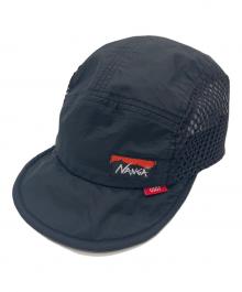 NANGA×clef（ナンガ×クレ）の古着「AURORA JET CAP　オーロラジェットキャップ　コラボキャップ」｜ブラック