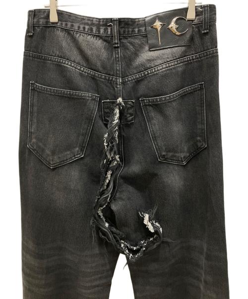 THUG CLUB（サグ クラブ）THUG CLUB (サグ クラブ) CHIMERA PANTS ブラック サイズ:3の古着・服飾アイテム