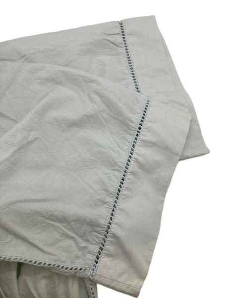 INDIA INDUSTRY（インディアインダストーリー）INDIA INDUSTRY (インディアインダストーリー) ピンタックシャツ グリーン サイズ:1の古着・服飾アイテム