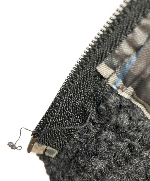 BURBERRY BLACK LABEL（バーバリーブラックレーベル）BURBERRY BLACK LABEL (バーバリーブラックレーベル) ニットジャケット ブラック サイズ:２の古着・服飾アイテム