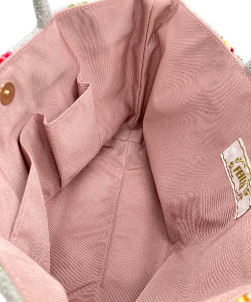 FEILER（フェイラー）FEILER (フェイラー) ハイジドットトートバッグ グレーの古着・服飾アイテム