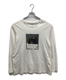 OAMC（オーエーエムシー）の古着「Edition hope 長袖 Tシャツ」｜ホワイト