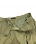 中古・古着 TOMORROW LAND collection (トゥモローランドコレクション) コットンギャバジン タックワイドパンツ オリーブ サイズ:38：5000円
