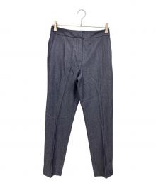 MaxMara（マックスマーラ）の古着「ウールテーパードパンツ」｜ネイビー