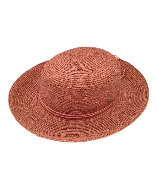 HELEN KAMINSKI（ヘレンカミンスキー）HELEN KAMINSKI (ヘレンカミンスキー) PRIMA 10　ラフィアハット ピンクの古着・服飾アイテム