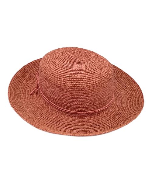 HELEN KAMINSKI（ヘレンカミンスキー）HELEN KAMINSKI (ヘレンカミンスキー) PRIMA 10　ラフィアハット ピンクの古着・服飾アイテム