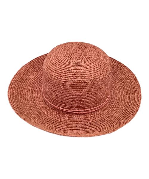 HELEN KAMINSKI（ヘレンカミンスキー）HELEN KAMINSKI (ヘレンカミンスキー) PRIMA 10　ラフィアハット ピンクの古着・服飾アイテム