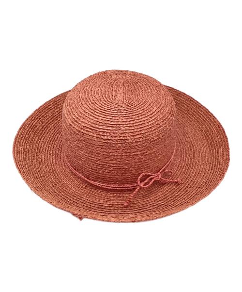 HELEN KAMINSKI（ヘレンカミンスキー）HELEN KAMINSKI (ヘレンカミンスキー) PRIMA 10　ラフィアハット ピンクの古着・服飾アイテム