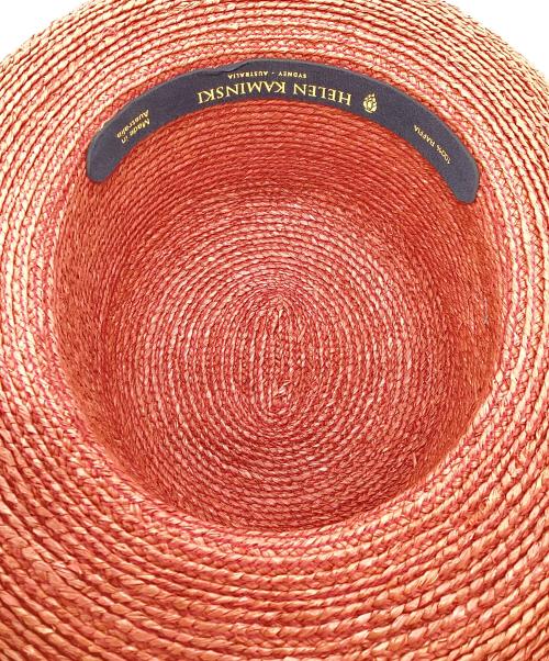 HELEN KAMINSKI（ヘレンカミンスキー）HELEN KAMINSKI (ヘレンカミンスキー) PRIMA 10　ラフィアハット ピンクの古着・服飾アイテム