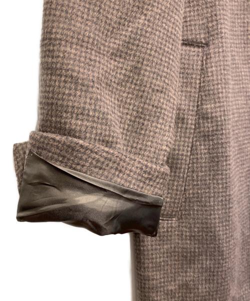 JOURNAL STANDARD（ジャーナルスタンダード）JOURNAL STANDARD (ジャーナルスタンダード) SUPER 140 ウールスタンド チェスターコート ブラウン サイズ:XLの古着・服飾アイテム