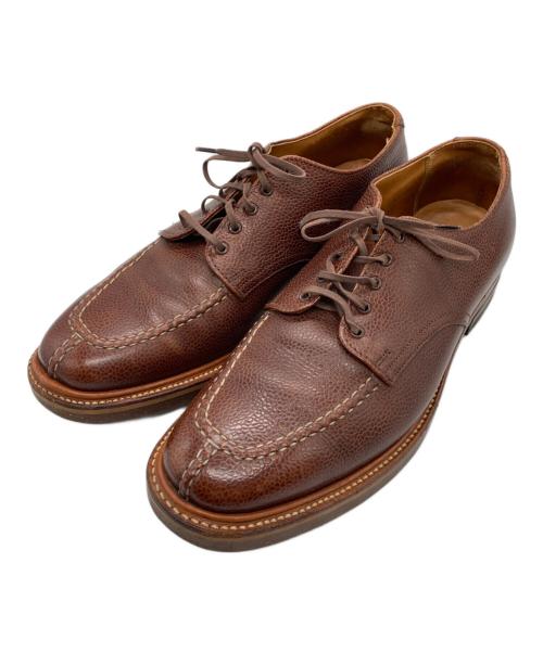 Alden（オールデン）ALDEN (オールデン) bpr BEAMS (ビーピーアールビームス) Uチップシューズ ブラウン サイズ:9　1/2の古着・服飾アイテム