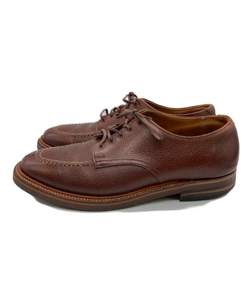 Alden（オールデン）ALDEN (オールデン) bpr BEAMS (ビーピーアールビームス) Uチップシューズ ブラウン サイズ:9　1/2の古着・服飾アイテム