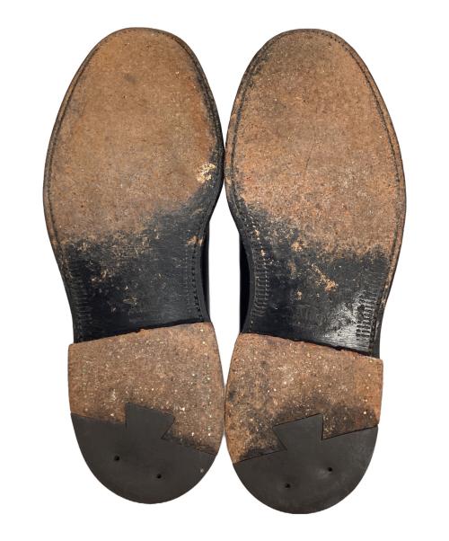 Alden（オールデン）Alden (オールデン) UNITED ARROWS (ユナイテッドアローズ) PLANE TOE CORDOVAN　レザーシューズ ブラック サイズ:8　1/2の古着・服飾アイテム