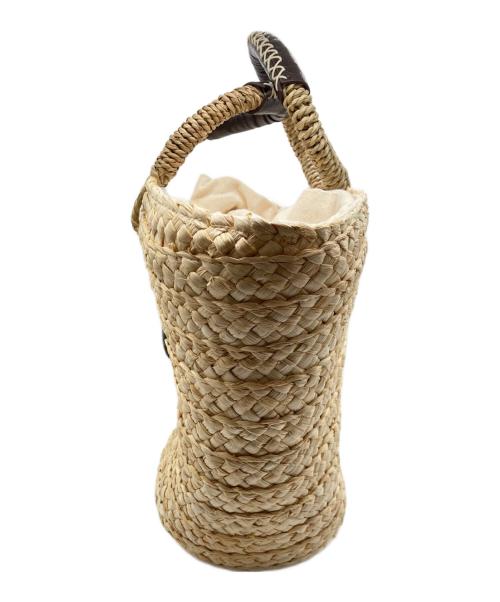 DEAN&DELUCA（ディーンアンドデルーカ）DEAN&DELUCA (ディーンアンドデルーカ) BEAMS COUTURE (ビームス クチュール) 保冷カゴバッグ ナチュラルの古着・服飾アイテム