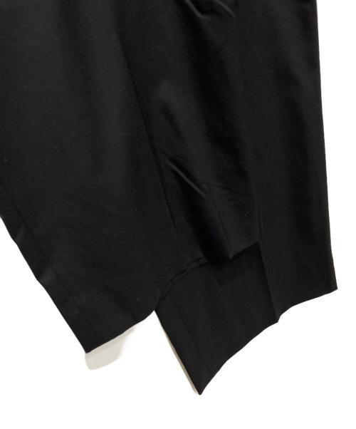 icB（アイシービー）icB (アイシービー) TWブロード ワイドストレートパンツ ブラック サイズ:6 未使用品の古着・服飾アイテム